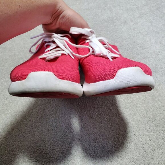 KIZIK Athens Easy Slip-On Sneakers Shoes Breathable Red Women's 12.5W Men's 11W - Picture 6 of 11